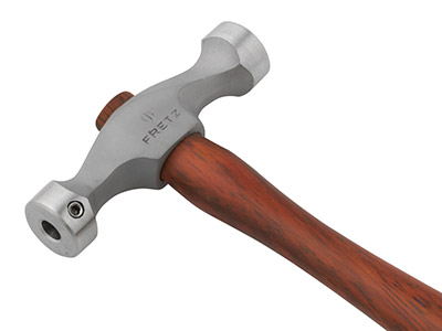 Fretz Jewellers Planishing Hammer  With 9 Nylon Inserts - Standard Image - 2