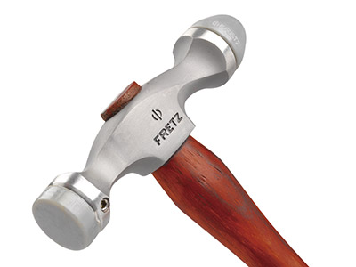 Fretz Jewellers Planishing Hammer  With 9 Nylon Inserts - Standard Image - 4