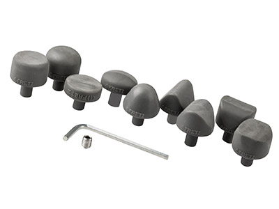 Fretz Jewellers Planishing Hammer  With 9 Nylon Inserts - Standard Image - 5