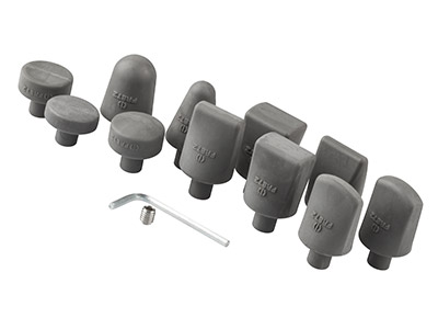 Fretz Silversmithing Planishing    Hammer With 11 Nylon Inserts - Standard Image - 6