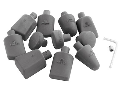 Nylon Inserts For Fretz Planishing Hammer Set Of 11