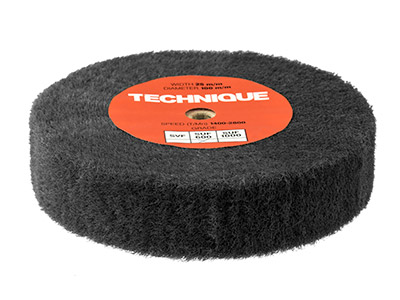 Technique™ Satin Finish       Wheel, Silicon Carbide, Fine, 100mm X 25mm - Standard Image - 2