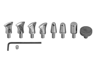 Fretz Maker Deluxe Hammer Set With 7 Metal Inserts And Holder - Standard Image - 5