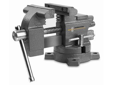 Durston Large Bench Vice, 102mm4 Swivel Base