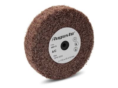 Satin Finish Buffing Wheel,        Coarse,110mm X 25mm