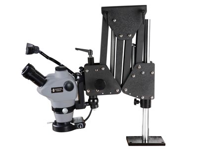 Durston Professional T70 Trinocular Microscope With Stand - Standard Image - 1