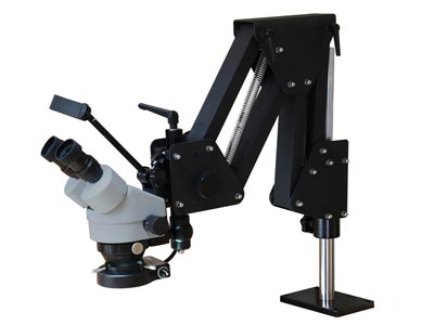 Durston Professional T70 Trinocular Microscope With Stand - Standard Image - 2