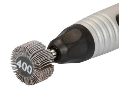 Technique™ Emery Flap Wheel, Square Edge, 400 Grit - Standard Image - 3