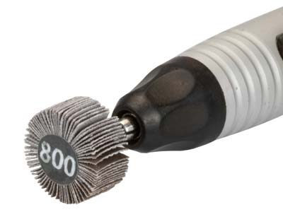 Technique™ Emery Flap Wheel, Square Edge, 800 Grit - Standard Image - 3