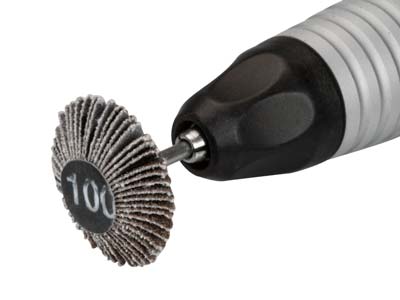 Technique™ Emery Flap Wheel, Knife Edge, 100 Grit - Standard Image - 3