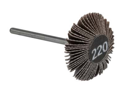 Technique™ Emery Flap Wheel, Knife Edge, 220 Grit - Standard Image - 1