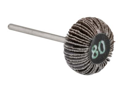 Technique™ Emery Flap Wheel, Oval, 80 Grit - Standard Image - 1