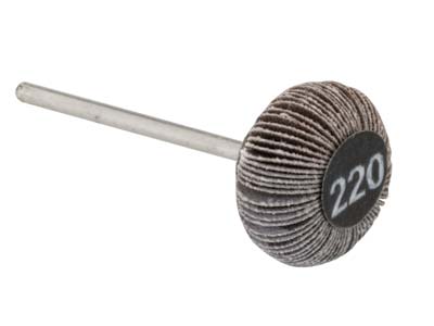 Technique™ Emery Flap Wheel, Oval, 220 Grit - Standard Image - 1