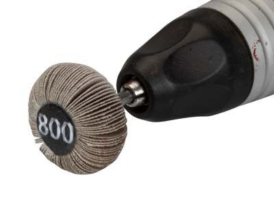 Technique™ Emery Flap Wheel, Oval, 800 Grit - Standard Image - 3
