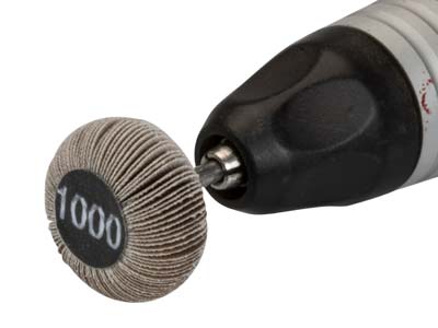 Technique™ Emery Flap Wheel, Oval, 1000 Grit - Standard Image - 3