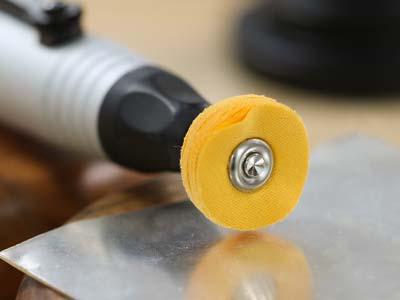 Technique™ Muslin Pendant    Wheel, Stiff, Yellow - Standard Image - 4