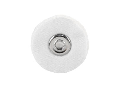 Technique™ Muslin Pendant    Wheel, Medium, White - Standard Image - 2