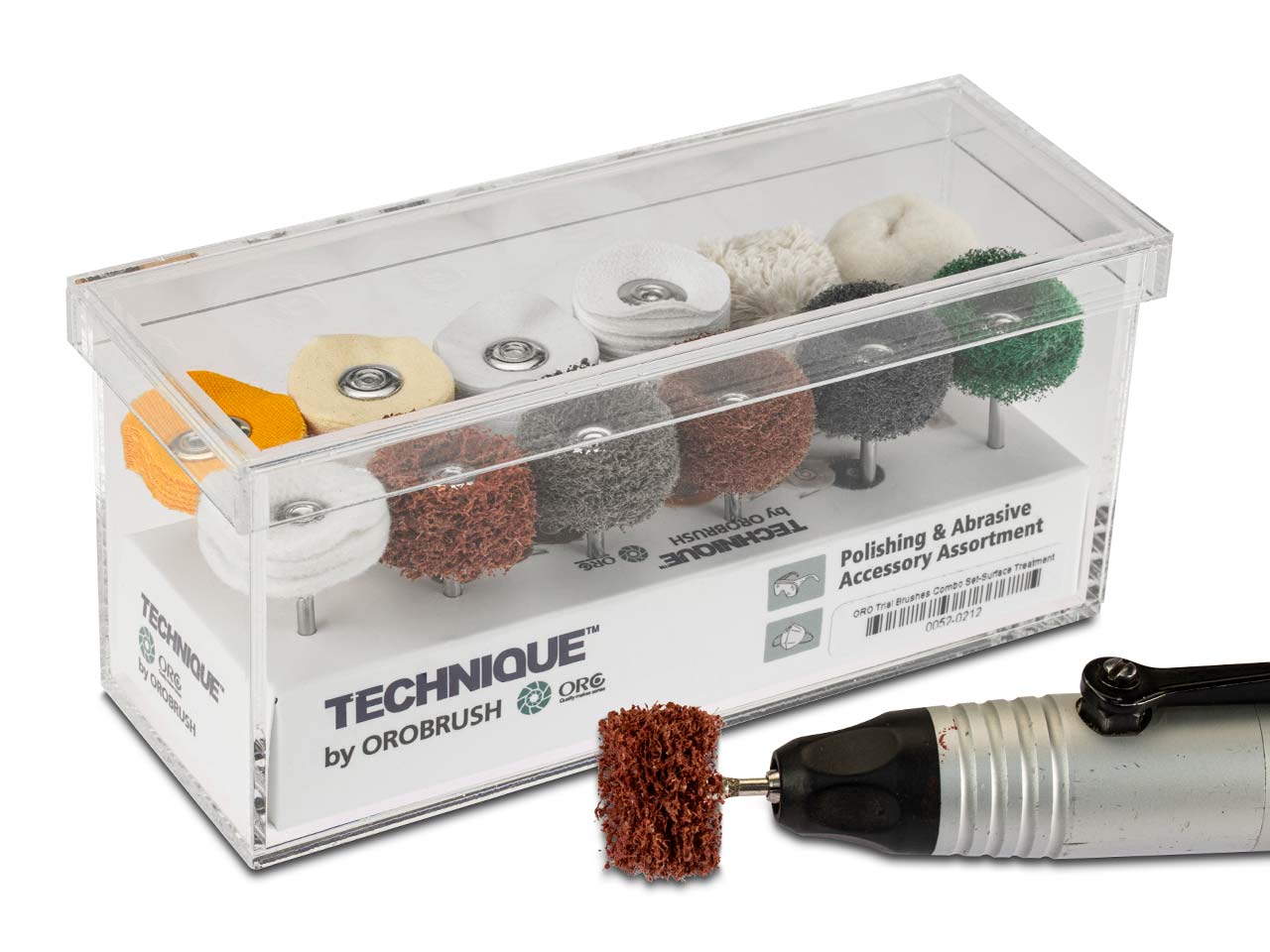 Technique™ Polishing Assorted Pendant Wheels, Set Of 12