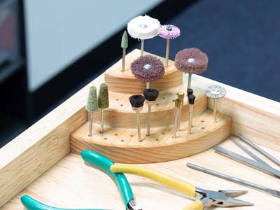 Technique™ Bench Corner Caddy For 36 Burrs - Standard Image - 5