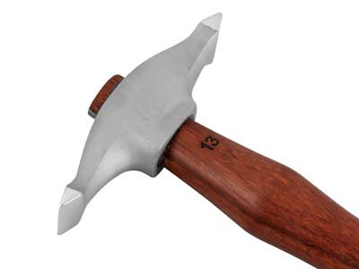 Fretz Jewellers Short Sharp        Texturing/raising Hammer - Standard Image - 3