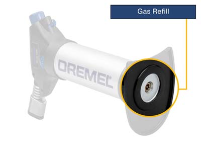 Dremel Versaflame Butane Blow Torch With Accessories - Standard Image - 9