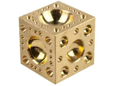 Brass Doming Block51 51mm2 Value Range
