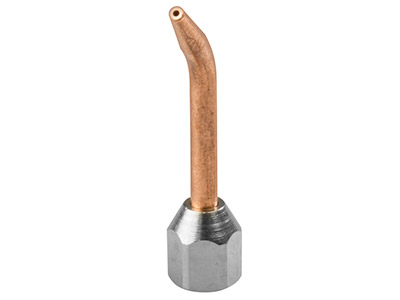 Little Torch Curved Jet Tip 5 Flame Diameter 0.74mm - Standard Image - 2