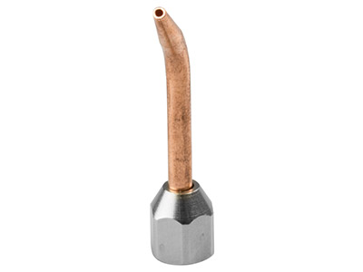 Little Torch Curved Jet Tip 6 Flame Diameter 0.94mm - Standard Image - 2