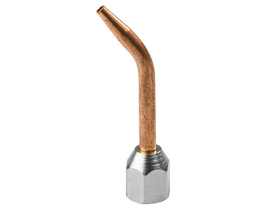 Little Torch Curved Jet Tip 7 Flame Diameter 1.20mm - Standard Image - 1