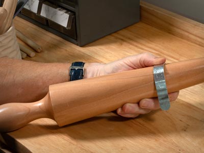 Oval Wooden Bangle Mandrel, 30x75mm - 40x85mm - Standard Image - 2