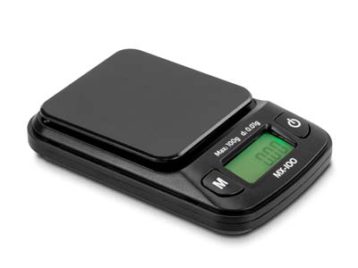 On Balance Myco MX-100 Digital Mini Scale, 100g X 0.1g