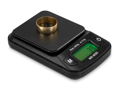 On Balance Myco MX-600 Digital Mini Scale, 600g X 0.1g - Standard Image - 3