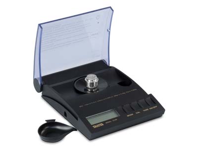 Tanita 1210n Professional Digital  Mini Carat Scale 20g X 0.002g /    100ct X 0.01ct - Standard Image - 3