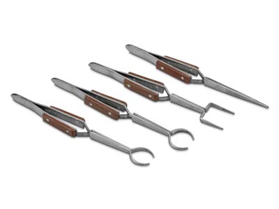 Fibre Tweezer Set Of 4 - Standard Image - 1