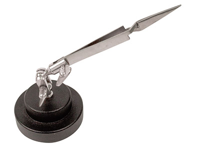 Third Hand With Tweezer With Short Reverse Action Tweezer - Standard Image - 1