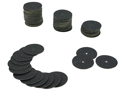 Paper Discs, Fine, 100 Pieces - Standard Image - 1