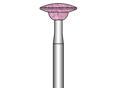 Busch Pink Carborundum Large Knife Abrasive 633 8.5mm - Standard Image - 2