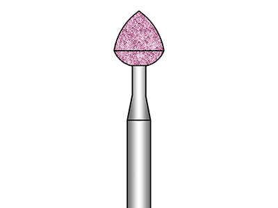 Busch Pink Carborundum Flame       Abrasive 65 5.0mm - Standard Image - 2