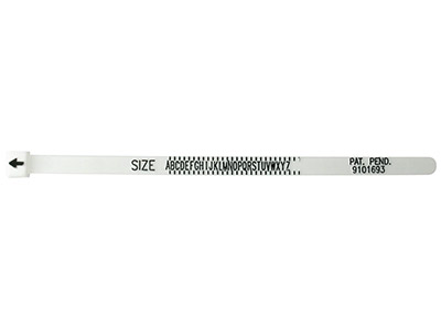 Multisizer Precision UK A-z Ring   Gauge Ring Sizer Pack of 10 - Standard Image - 3