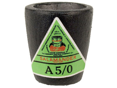 Salamander A5/0 Super Graphite     Crucible - Standard Image - 1