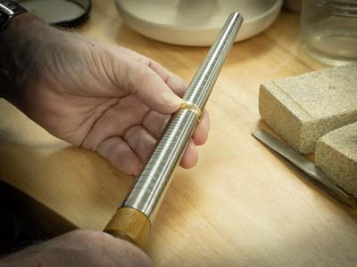 Wheatsheaf Stainless Steel Ring    Stick A - Z+6, Includes 1/2 Sizes - Standard Image - 2