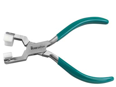 Beadsmith Bracelet Bending Pliers  With Nylon Jaw