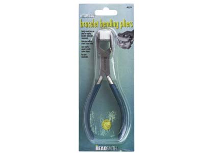 Beadsmith Bracelet Bending Pliers With Nylon Jaw - cooksongold.com