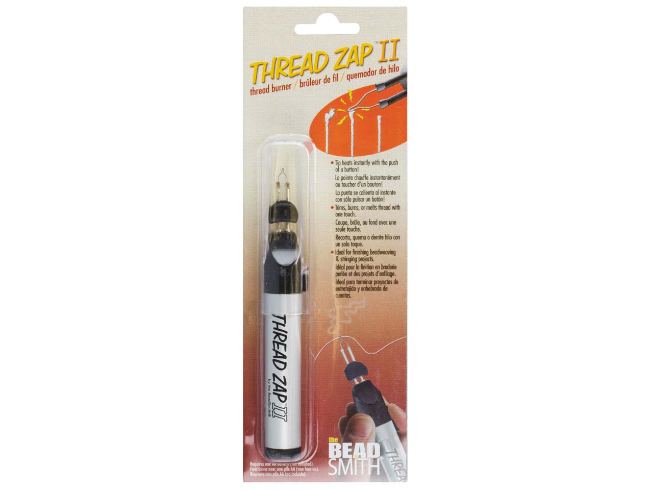Beadsmith Thread Zap II Thread Burner Battery Operated