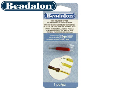 Wire Rounder Tip For Battery       Operated Bead Reamer 20 Gauge And  Smaller - Standard Image - 3