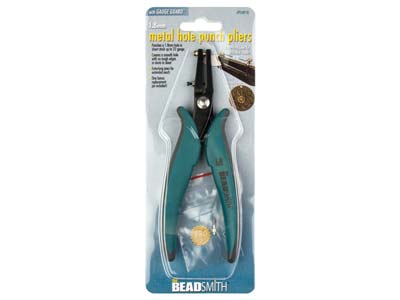 Beadsmith 1.8mm Hole Punch Pliers  With Metal Guard - Standard Image - 2