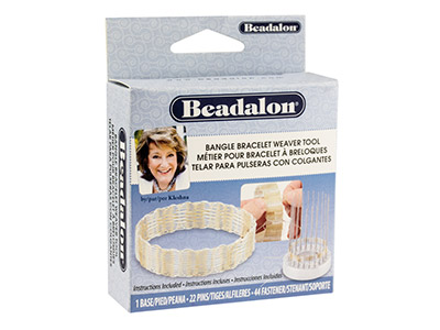 Beadalon Bangle Bracelet Weaver    Tool By Kleshna - Standard Image - 6