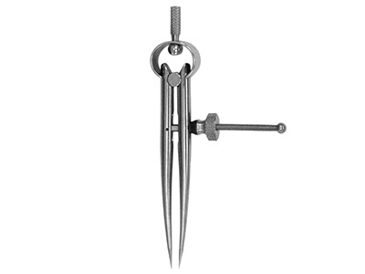 Starrett Round Leg Divider 75mm Cooksongold Com
