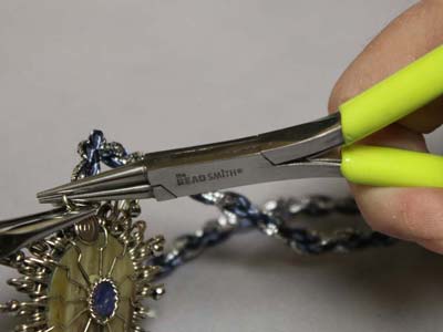 Micro-fine Pliers Set Of 4, With   Spring Chain, Round, Flat, Bent,   Chain - Standard Image - 10