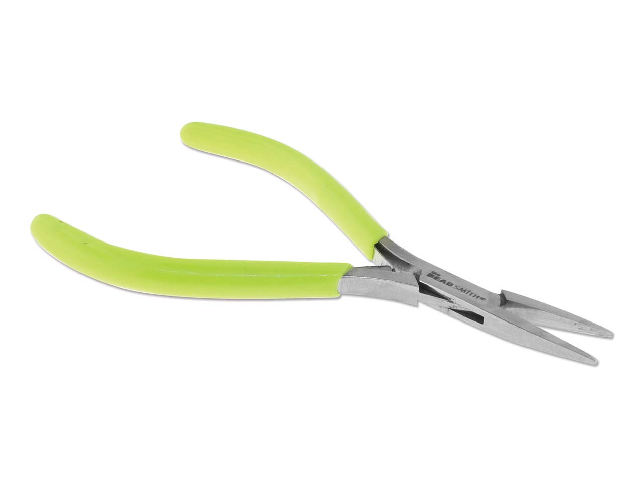 Lightweight Precision Plier with Leaf Spring - Curved Tip Chain Nose
